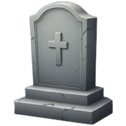 tombstone sticker