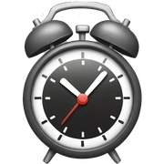 alarm clock sticker