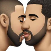 drake kissing drake kissing drake kissing drake sticker