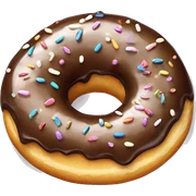 vanilla donut  sticker
