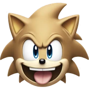 happy sonic sticker