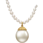 Pearl necklace sticker