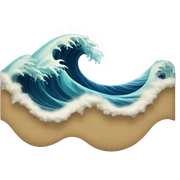 waves sticker