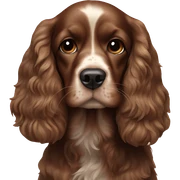 cocker spaniel  sticker