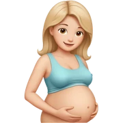 pregnant sticker