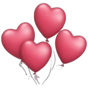 heart Ballons sticker