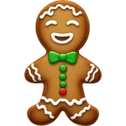 gingerbread cookie sticker