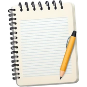 Notebook sticker
