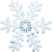Snowflake sticker
