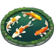 koi pond sticker