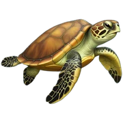 Sea turtle sticker