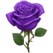 Purple Rose sticker
