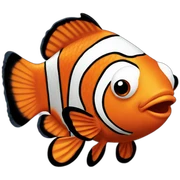 Clownfish sticker