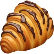 chocolade croissant sticker