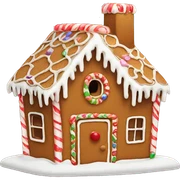 gingerbread house sticker
