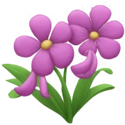flowers sticker