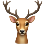 deer emoji sticker