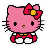 Hello kitty sticker