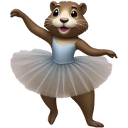 nutria  ballet sticker