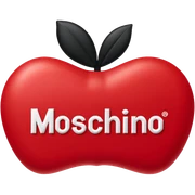Moschino designer brand logo sticker