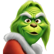 Grinch sticker