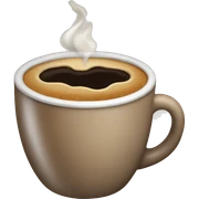 Coffee sticker