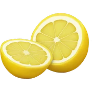 lemon slice sticker