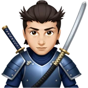 Warrior Samurai sticker