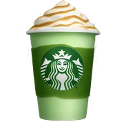 Starbucks matcha coffee  sticker