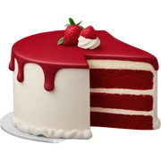 red velvet cake sticker