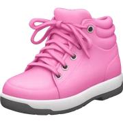 Pink shoes sticker