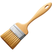 Brush sticker