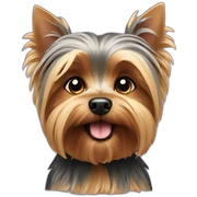Yorkshire Terrier Dog sticker