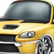 Chrome car sticker