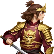 Samurai Leader sticker