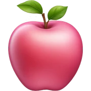 Pink Apple  sticker