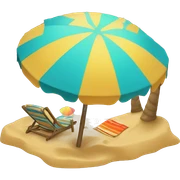 Beach sticker