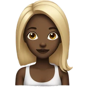 Black girl  sticker