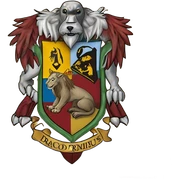 Hogwarts crest sticker