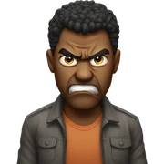 Angry sticker