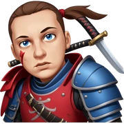 Battle-Ready Samurai sticker
