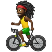 Rasta coureur sticker