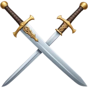 wood sword sticker