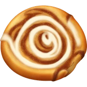 Cute cinnamon roll sticker
