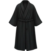 Black robe sticker