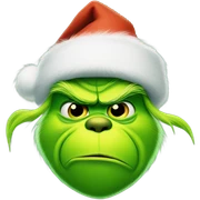 grinch sticker