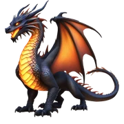 Dragon sticker