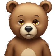Cute bear sticker