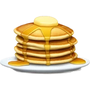 Stack of pancakes  sticker