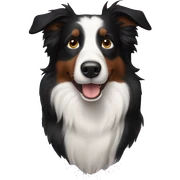 Border collie  sticker